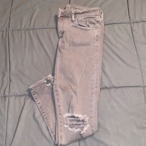 American Eagle Ripped Skinny Jeans
